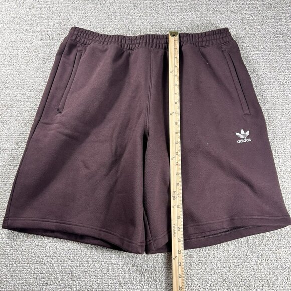 Adidas Essentials Athletic Shorts Brown Men’s Size XL - Picture 4 of 6